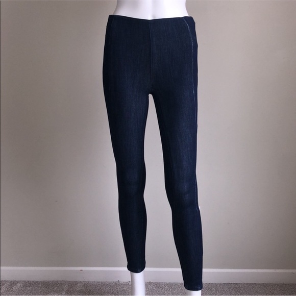 EUC Anthropologie Pilcro & the Letterpress Skinny Denim Legging Jeans Blue 25 - Picture 2 of 9